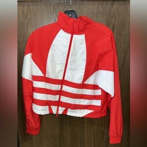 Adidas Women's Large Logo Red Track
Jacket XS